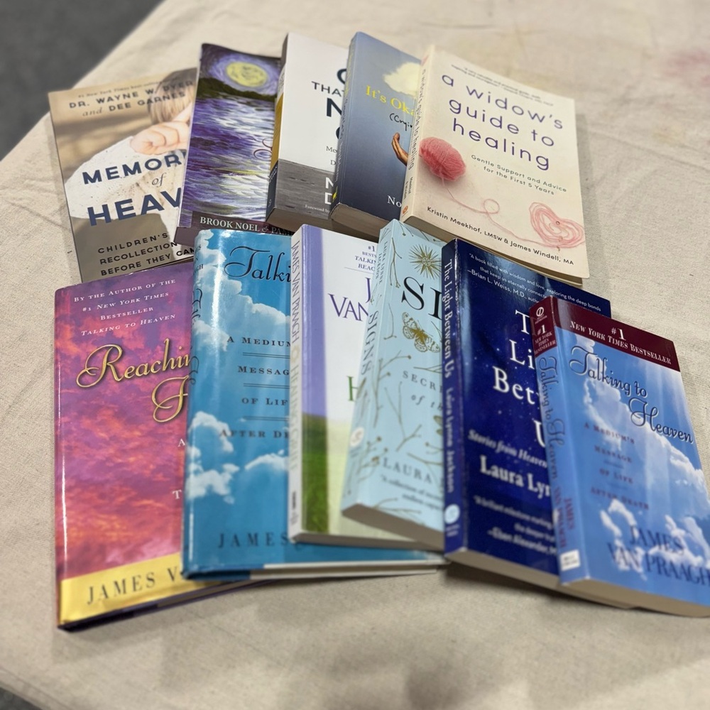 📚 Widow Grief & Healing Book Collection – Gently Used – Bundle Deal! 💛